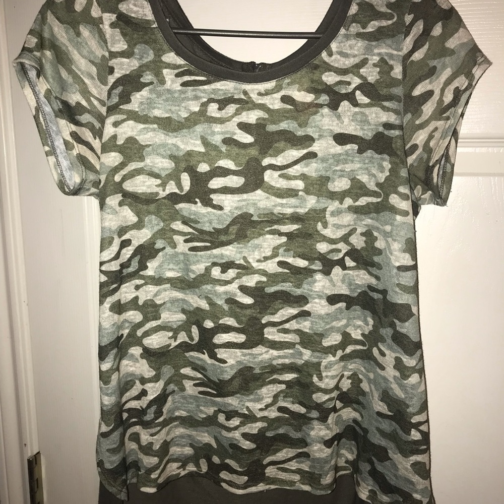 Green Camo Tee